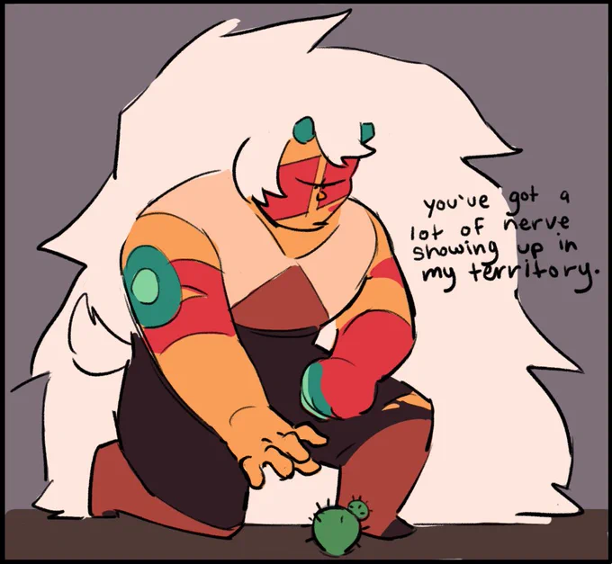 Jasper makes a friend #StevenUniverse 