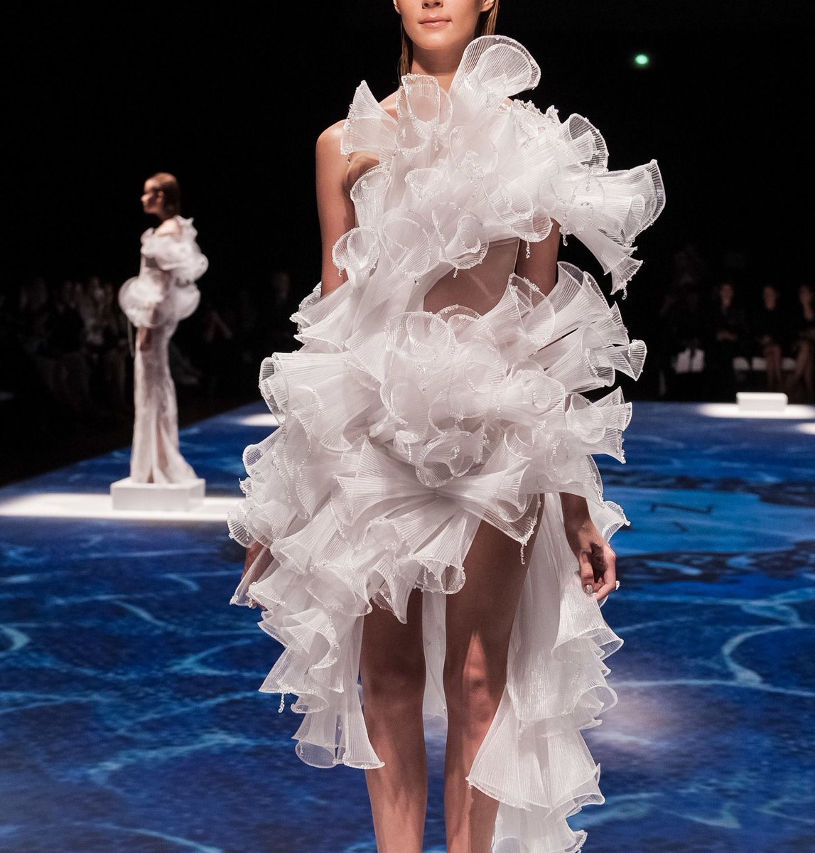 Lan Yu- graduated from the beijing institute of clothing technology and trained at FIT- MSN awarded Lan Yu as being china’s most influential designer- she aims to blend modern western design with traditional chinese fashion