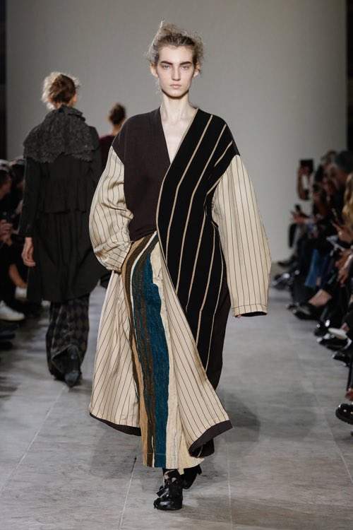Uma Wang- studied a both China Textile University & Central Saint Martin’s- won the Shanghai Fashion Week award for the Finest Craft and Best Creativity in 2010- wang aims to make sophisticated, timeless designs