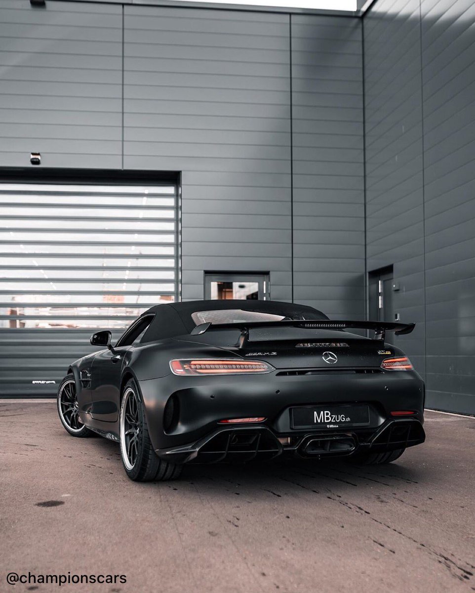Luxury_WorId's tweet photo. All black AMG GTR Roadster 🥵 https://t.co/90BKnG6OLB