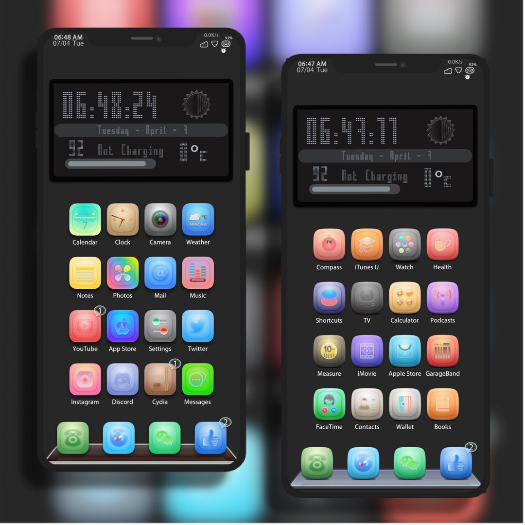 kyawthihaphyo's tweet image. #ColorGlow 333 Icons, 4AE, 1 badges, 4 docks, setting icons themes. donate USD $3.00 in my Bio. Put twitter acc n theme name in ur donation.  Icon request is you using your PayPal email with your donate screenshot to my mail. Android users can use icon png. Thanks🙏🏻
