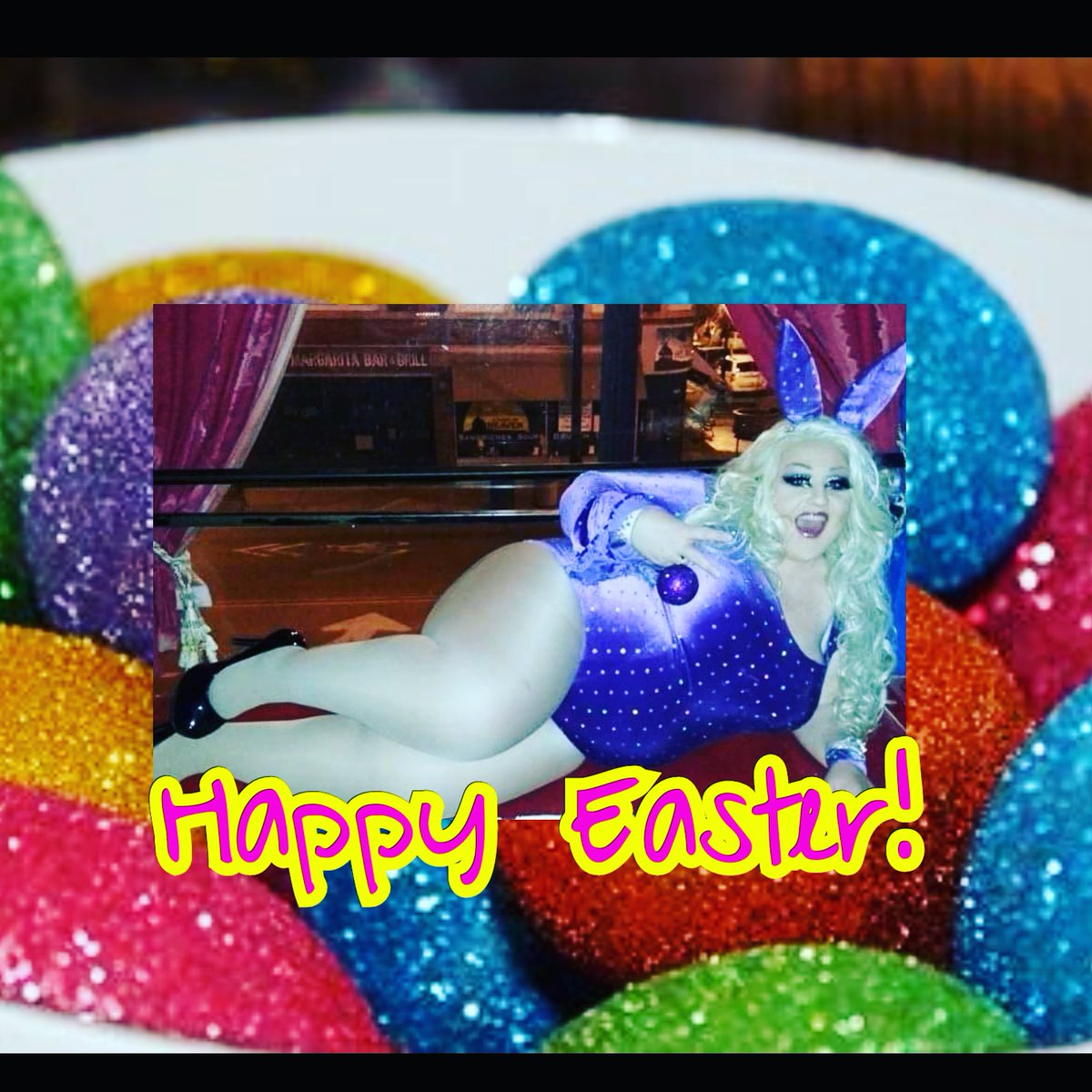 VMetropolis's tweet photo. Wanting to wish you all a happy Easter! I said a hip, hop. Lol. 💋💋💋🐰🐣🐇🐥
.
#HappyEaster #heisrisen #whenyoubelieve #dragqueen #chicagoqueen #dragartist #artist #rayofsunshine #cheepcheep #loveyourself #loveislove #beautifulday https://t.co/xHspikxzVP