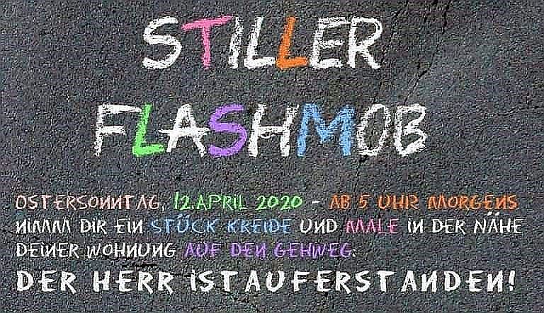 HHoprich's tweet photo. Stiller #Osterflashmob hier vor unserer Haustüre... https://t.co/yDXk52Uo4R