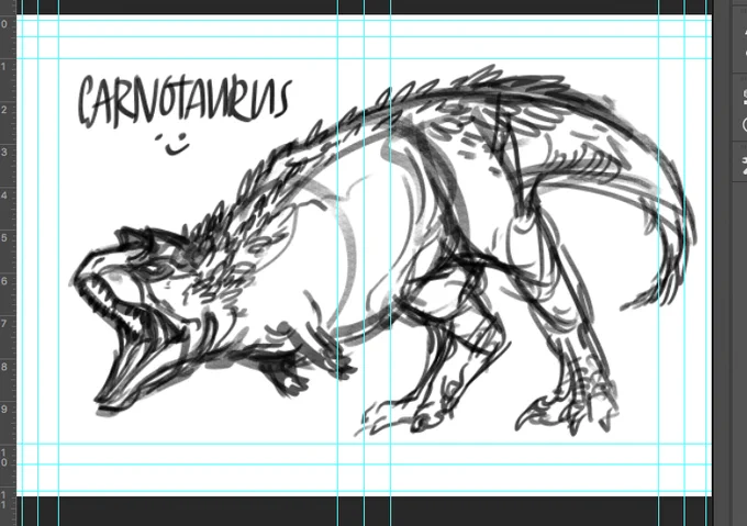 getting to draw my favorite dinosaur for an assignment ? 