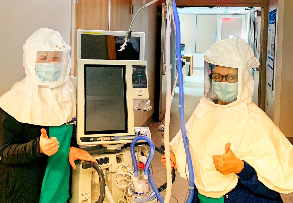 Thank you 🙏 to the amazing #RespiratoryTherapists who are often at greatest risk on frontlines of #COVID19 care. They are truly #HealthcareHeroes!  

Incredibly inspired by the courageous &amp; selfless work of our <a href="/DukeHealth/">Duke Health</a> RTs saving lives everyday!

#ThankYouDukeHealth