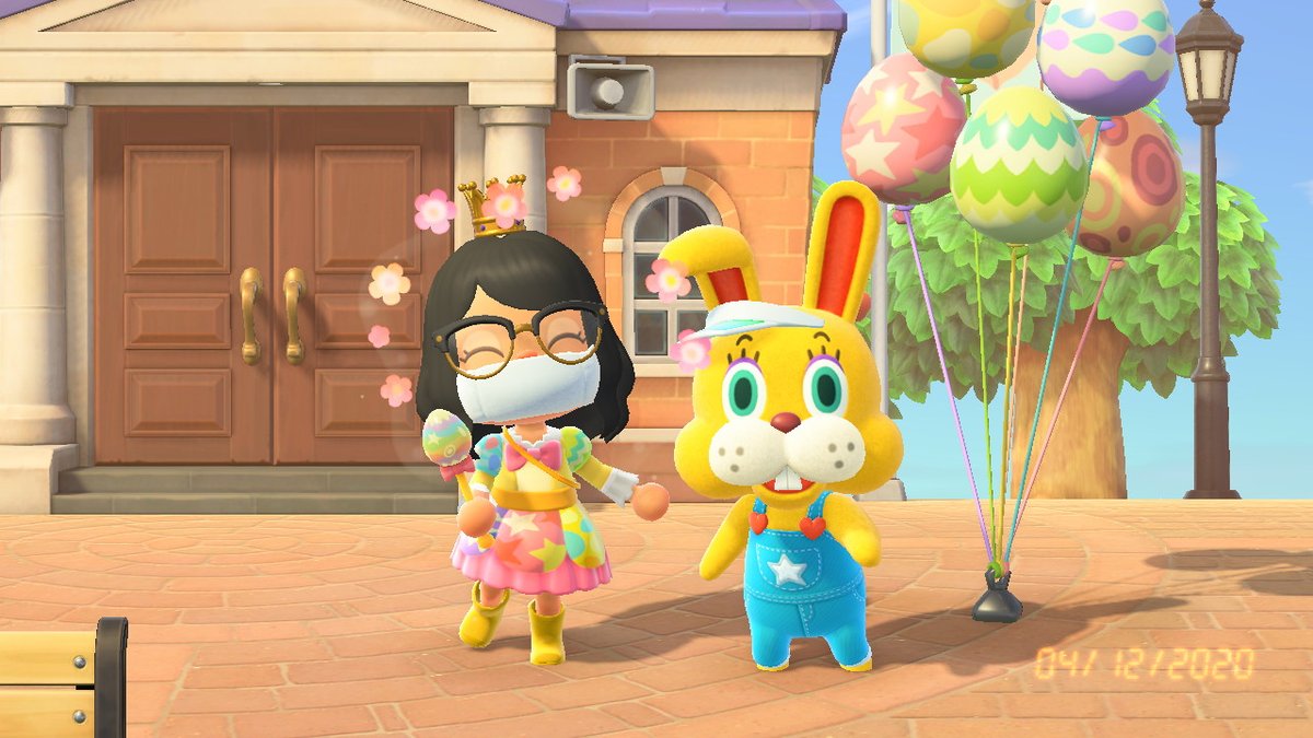 aguiluzswitch's tweet photo. Successful Bunny Day!! #AnimalCrossing #ACNH #NintendoSwitch https://t.co/ATCeB4JY5X