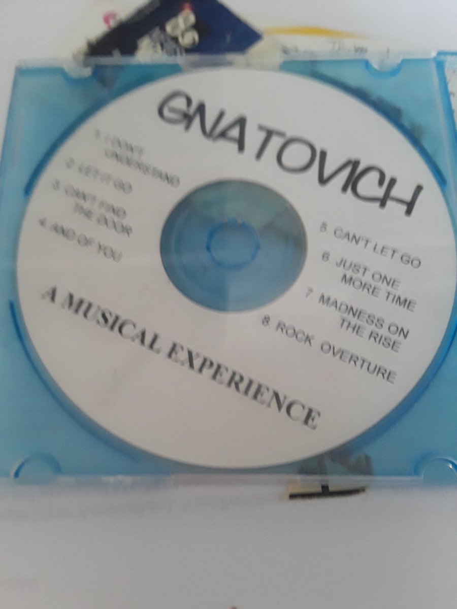 My Cousin Mark was always the real musician in my family. Way more so than me. He made a demo and asked me for notes on it. He& #39;s really good, but he partnered with some wank guitar player that did all he could do to ruin these compositions.