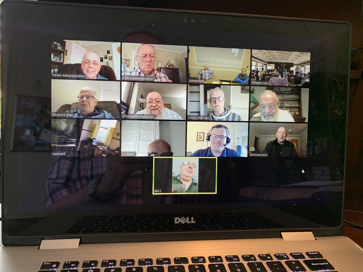 Happy Easter from communities across DENA! Over 30 Brothers &amp; one LV celebrated Easter by gathering virtually this afternoon.