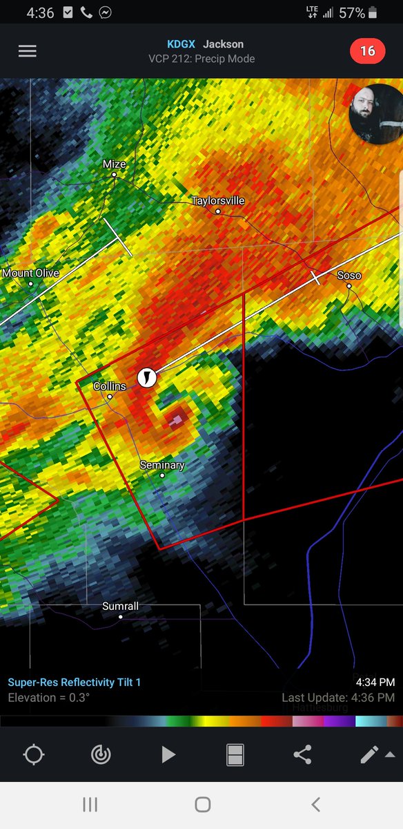 MollyStrmCsr's tweet photo. I'm just speechless. This is NOT good. #MSwx https://t.co/YzjkdP4lDn
