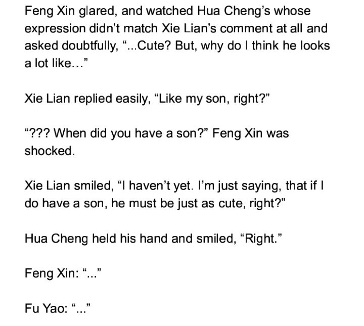 xie lian and chu wanning best friends, me thinks