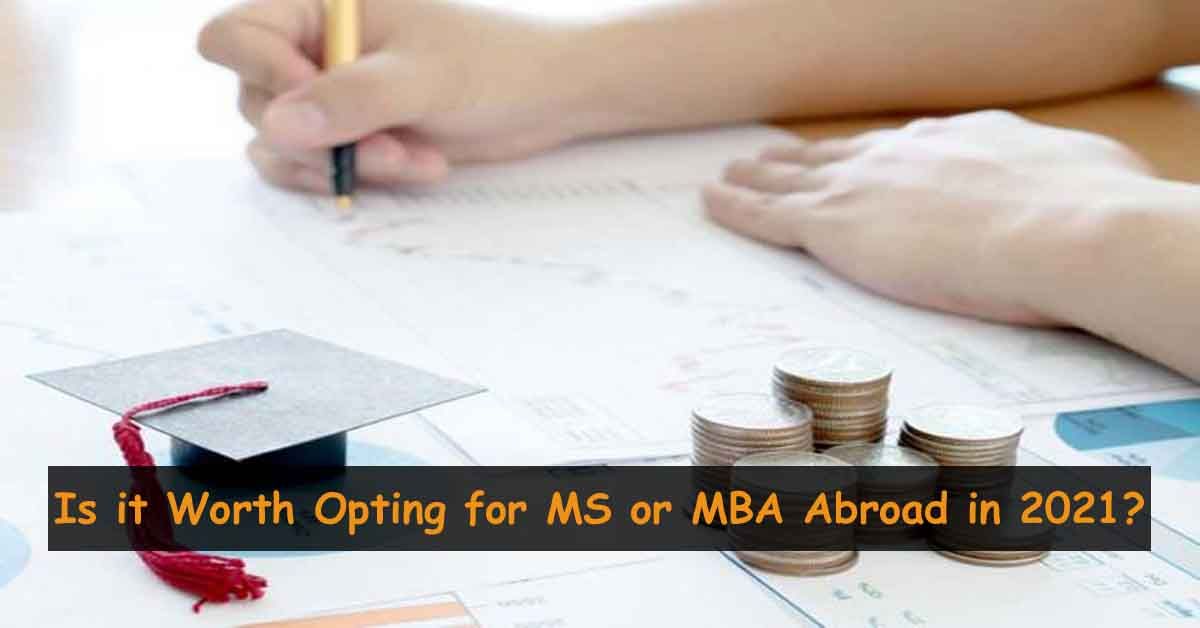 teamstoodnt's tweet image. Is it Wise to Opt for MS / MBA Abroad in 2021? | Studying Abroad during and post-COVID-19 Recession.

Read the full article here: buff.ly/3c4gn88

#studyabroad #studyms #MS #masters #covid19 #quarantine #stayhomestaysafe #studytips #careerguide #careeradvice