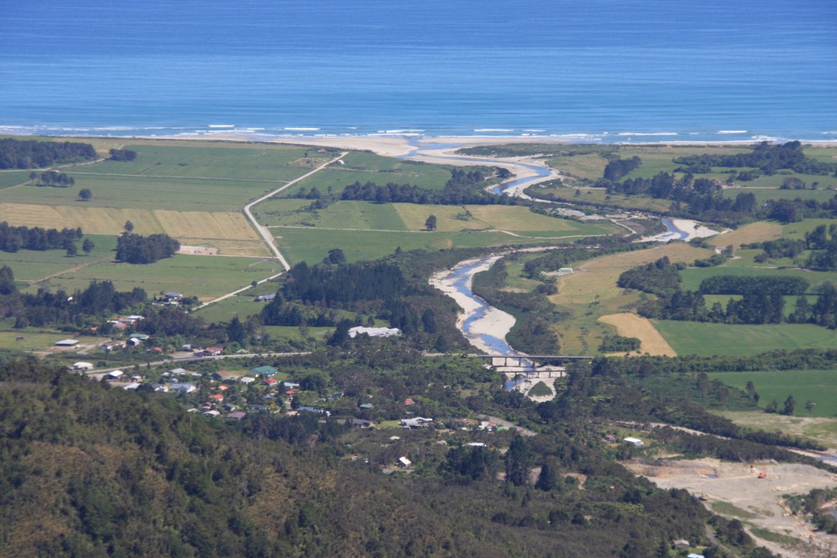 Waimangaroa and its river.
