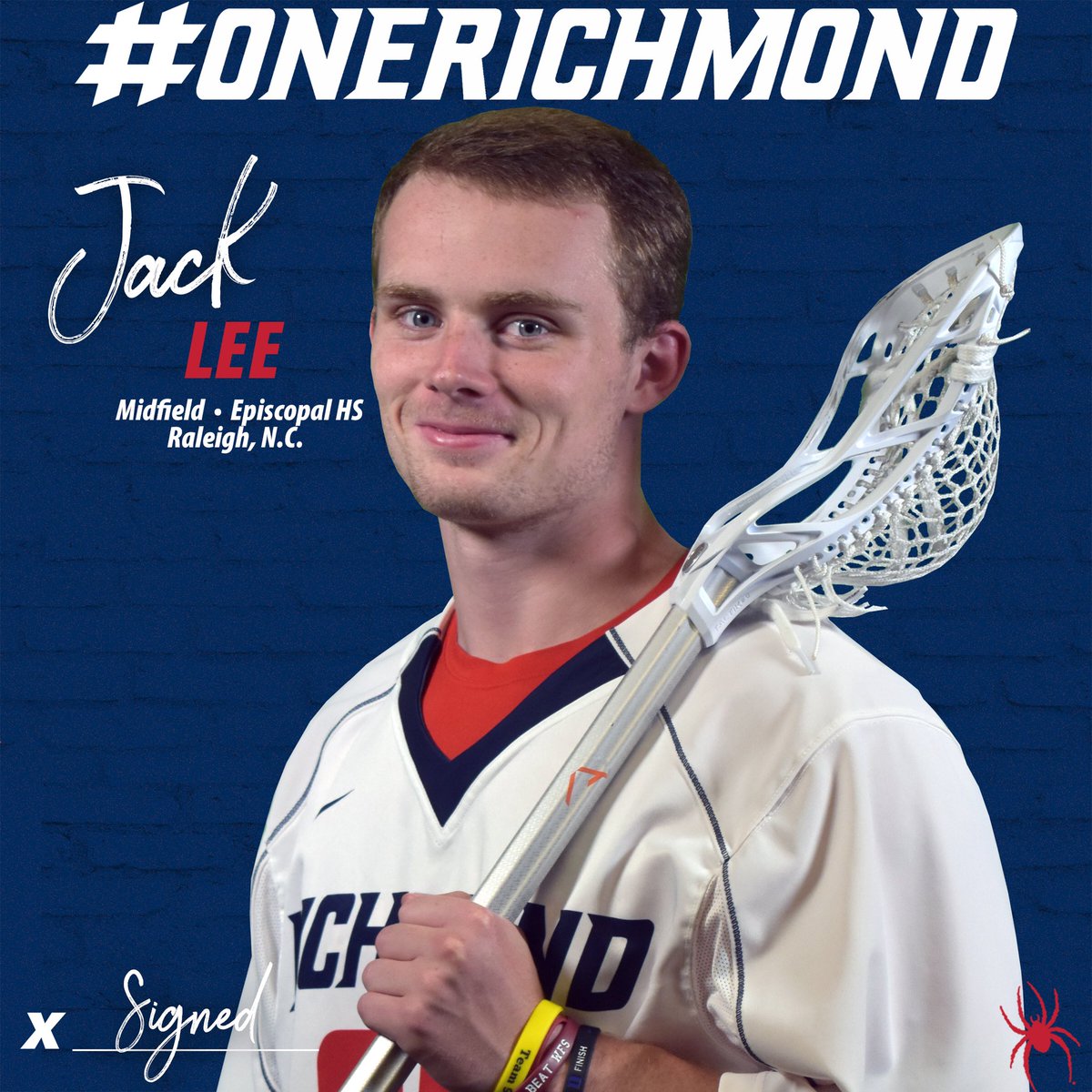 SpiderMLAX's tweet photo. Excited to announce three additions to the 🕷🥍 family!

Ben Lee - Raleigh, NC
Jack Lee - Raleigh, NC
Lance Madonna - East Syracuse, NY

#OneRichmond https://t.co/livdSUvxCz
