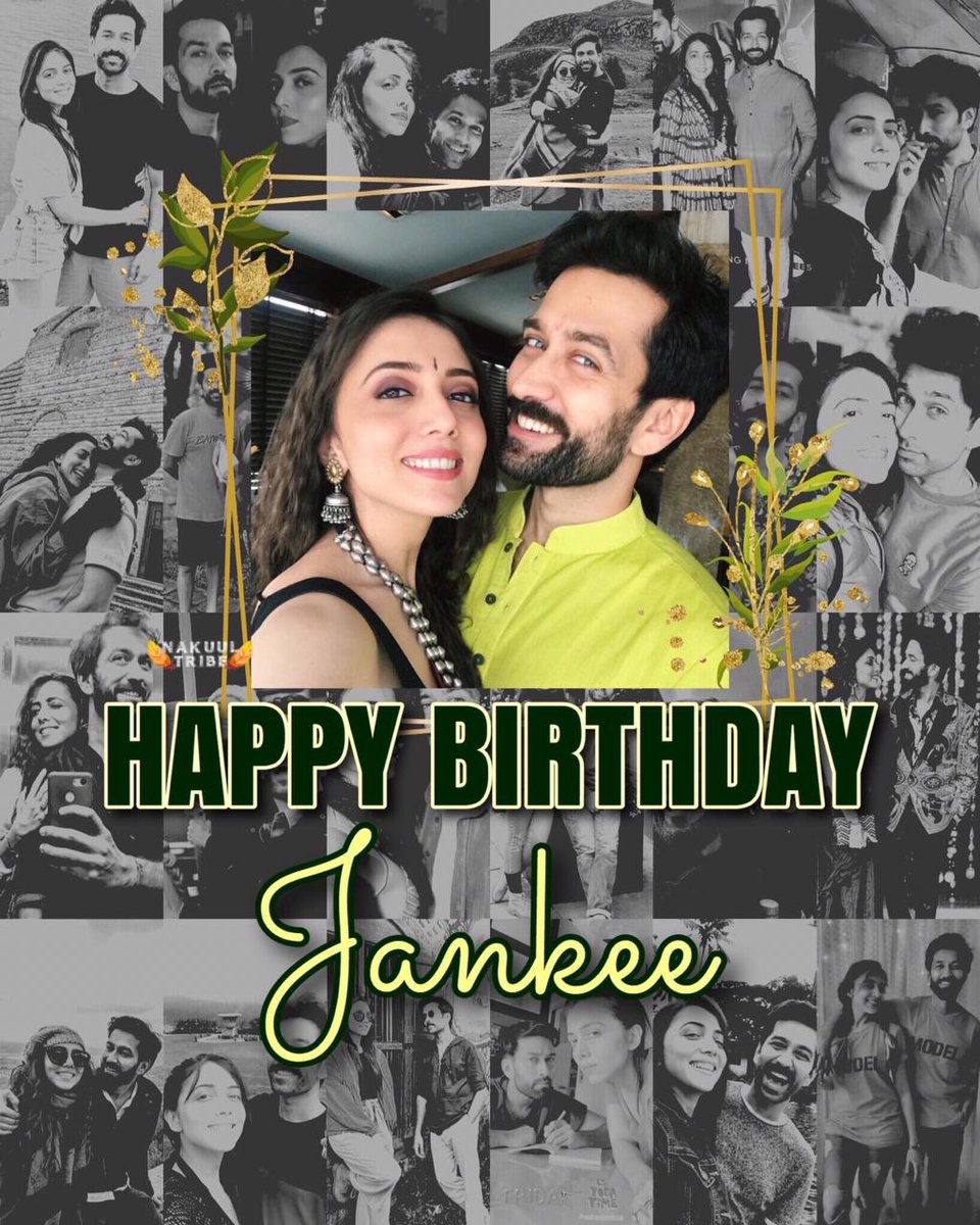 NakuulTribe's tweet photo. Wishing a very happy birthday to our girl with a golden voice❤️🎂🎉 Our &amp; @NakuulMehta ‘s fav J-star @JANK_EE who is beautiful inside out..Have a wonderful year ahead gorgeous ❤️ Sending lots of love and hugs from the tribe😘 https://t.co/YGHtGv0MOO