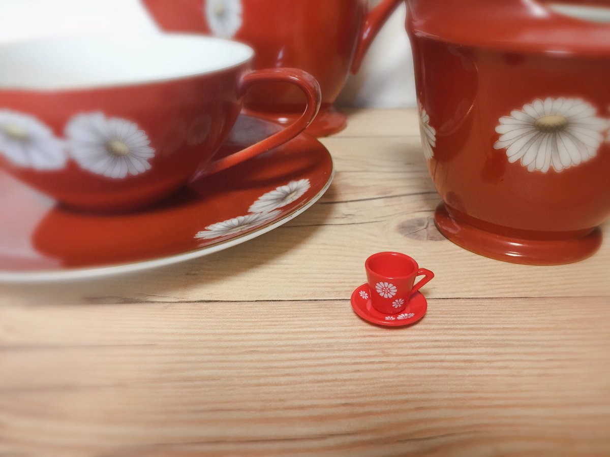 行南 一番の宝物の古いノリタケ それとお揃いのリーメント コロナで気が滅入るからみんなの食器を見せて