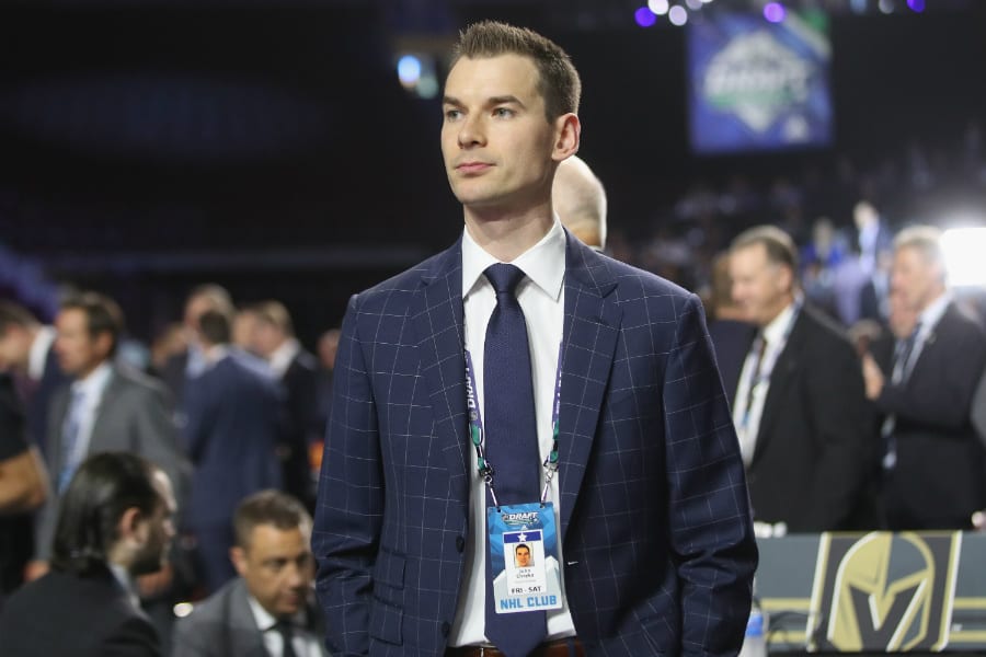 6. John Chayka (Arizona Coyotes)- not drafted, genuine mathlete- youngest GM in NHL history at 26 - very mysterious, very sharp jawline - extreme nerd energy