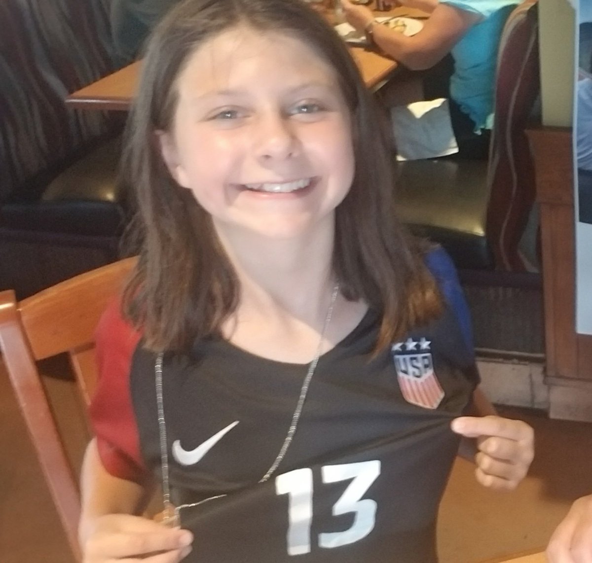 rikkeanelson's tweet photo. Soccer loving, Mackenna turns 12 on 4/28. Birthday on lockdown? 😭This Momma wants to make her day as special as possible! Could her heroes give her a birthday shout-out? @USWNT @alexmorgan13 @mPinoe @julieertz @crysdunn_19 @ChristenPress @CarliLloyd @roselavelle @TobinHeath https://t.co/kx9mJIWOk4