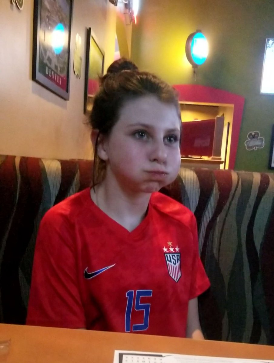 rikkeanelson's tweet photo. Soccer loving, Mackenna turns 12 on 4/28. Birthday on lockdown? 😭This Momma wants to make her day as special as possible! Could her heroes give her a birthday shout-out? @USWNT @alexmorgan13 @mPinoe @julieertz @crysdunn_19 @ChristenPress @CarliLloyd @roselavelle @TobinHeath https://t.co/kx9mJIWOk4