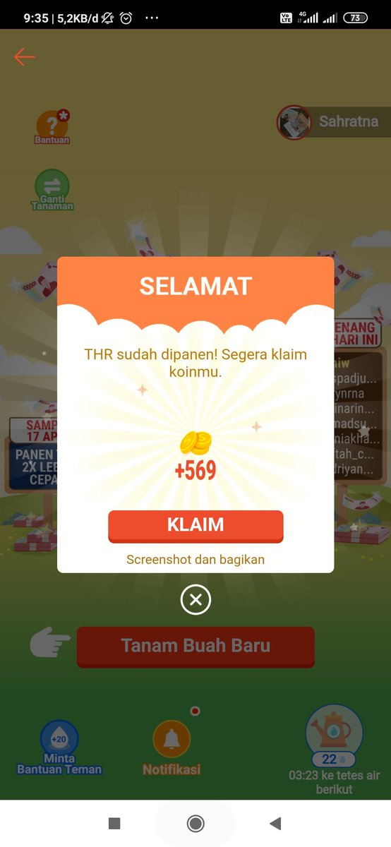 sahratnaa's tweet photo. #ShopeeTanamTHR10M semoga dapet hadiah mingguan aamiin
#ShopeeTanamTHR10M https://t.co/aY1h006xiM