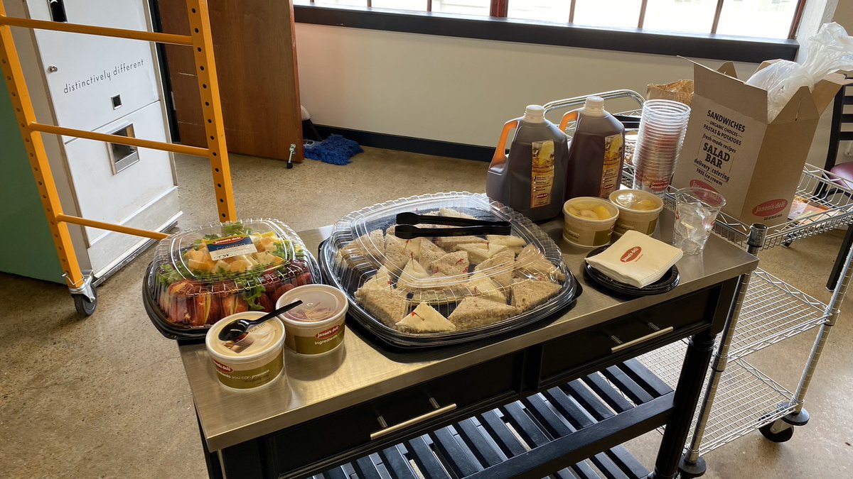 I’m still not 100% sure how food shows up every day without fail for our social distancing lunches (everyone gets their own table). I know it has something to do with  http://rockethatch.org , but that’s about all I know. So thanks if you’ve fed us.