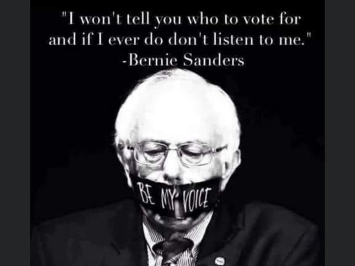 MoGotie's tweet photo. @Celentra #StillVotingBernie https://t.co/aq3NKBFrw4