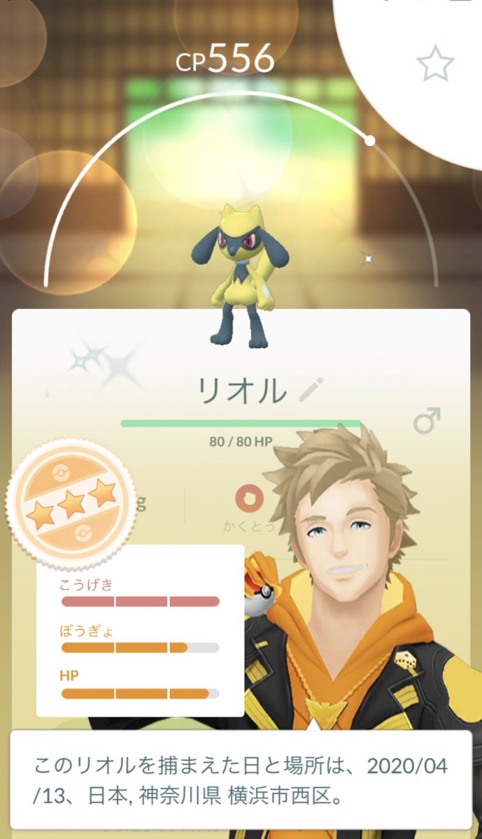 ポケモンgo 色違いリオル 個体値fffという神引き 今が過去最大のチャンス ポケモンgo攻略まとめ速報