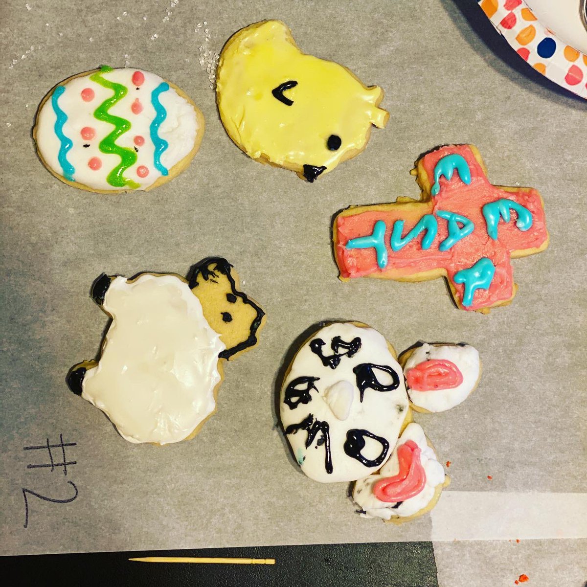 TxIsabelle's tweet photo. Easter Family “Nailed It” challenge #NailedIt https://t.co/0HWNbvgPzT