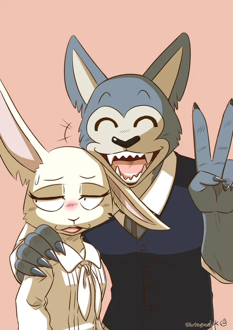 レゴピとハルノリ#BEASTARS  #ビースターズ 