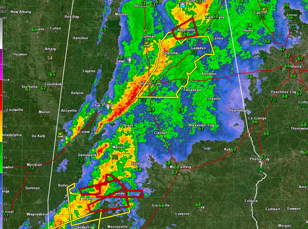Tornado! Bassfield, MS rated EF4 w/ 63 Mile Track, Peak Winds 170