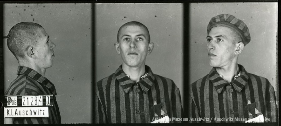 AuschwitzMuseum's tweet photo. 13 April 1917 | Polish Jew Chaim Zuchowski was born in Mniów. A worker.

In #Auschwitz from 1 October 1941.
No. 21284 (Jew, political prisoner)
Date of death: 2 November 1941. https://t.co/04uZWloZLR