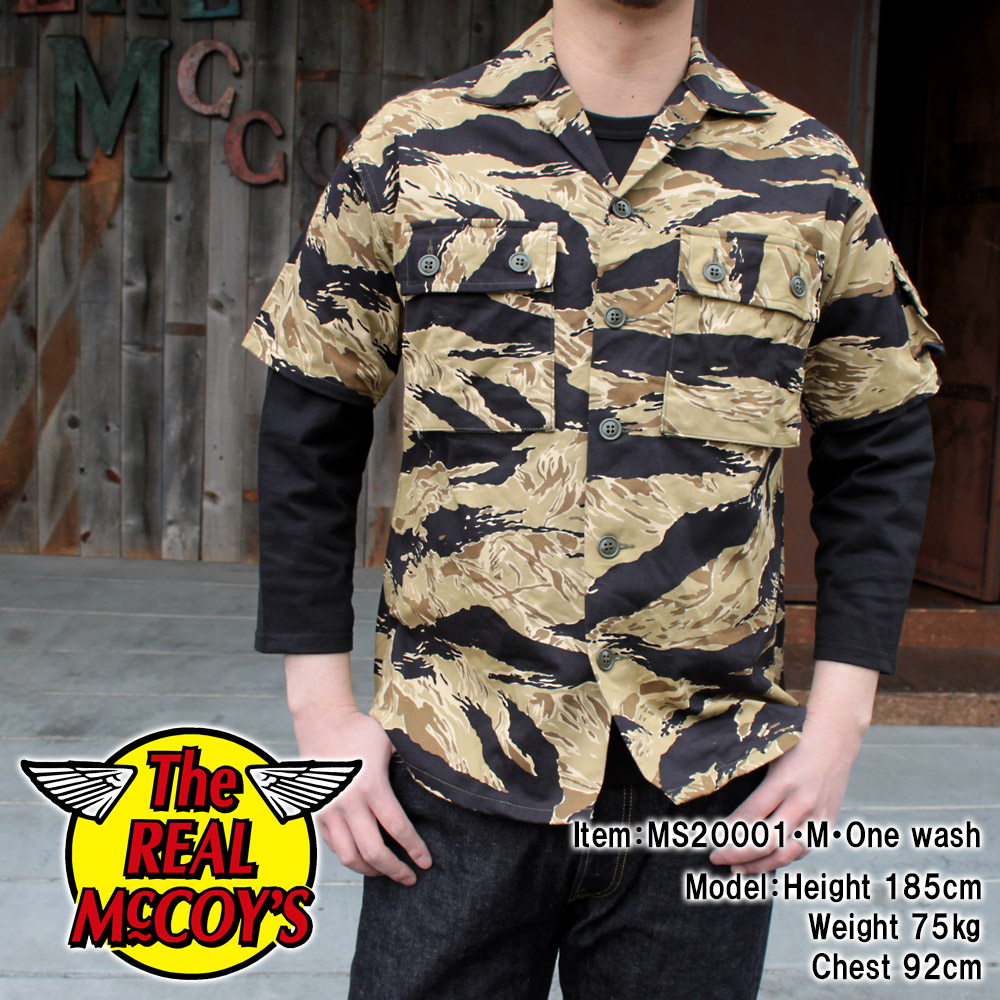 Real Mccoy S Nagoya リアルマッコイズ名古屋の中林です 試着例をご紹介 通販はコチラから T Co R6bpfqqhgh Lot No Ms001 Therealmccoys Realmccoys リアルマッコイズ アメカジ 迷彩シャツ シャツジャケット タイガーカモ アメカジ