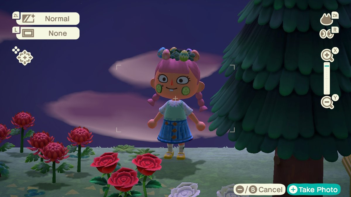 Cherubnook's tweet photo. Sorry I always finish designs at night. I want better pics of them! But heres my #ootd for bunny day 😊😊 #acnh #QRcodes #ACNHDesign #ProDesigns https://t.co/K93V2xMsHV