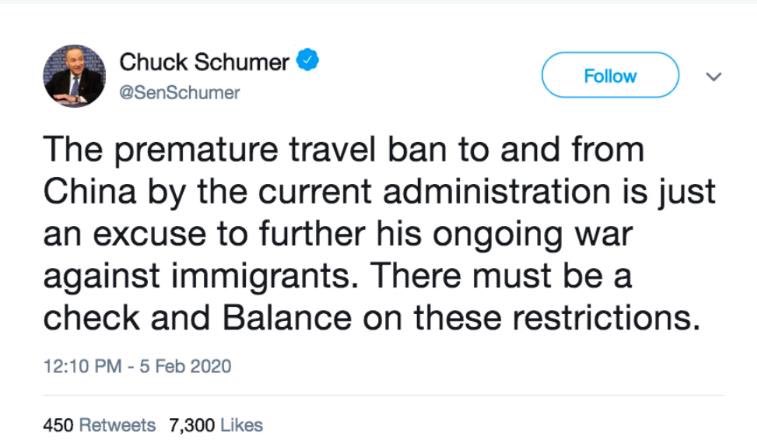 SpaceForThePapa's tweet photo. @jchaltiwanger @redsteeze It appears, from a tweet from 01/31 and 02/05 that @realDonaldTrump was aware and making moves to stem the tide in JANUARY.
Look who wanted to keep the damn open ...
#WuhanVirus #ChinaLiedPeopleDied #FakeNews #CCPlapdog https://t.co/8AND6Rw6OL
