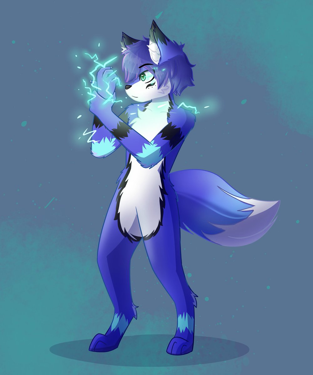 Syronica on X: Commission from Discord! #protogen #furry #fursona
