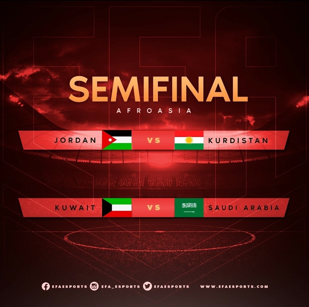 SEMIFINAL AFROASIA CUP. 

#efaesports #clubpro #proclubs #afroasiacup