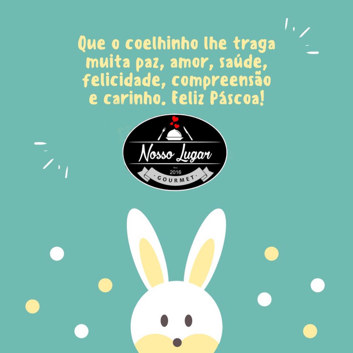 Nossolugar2's tweet photo. Feliz Páscoa!🐰❤️ https://t.co/CLjQNsBNFz