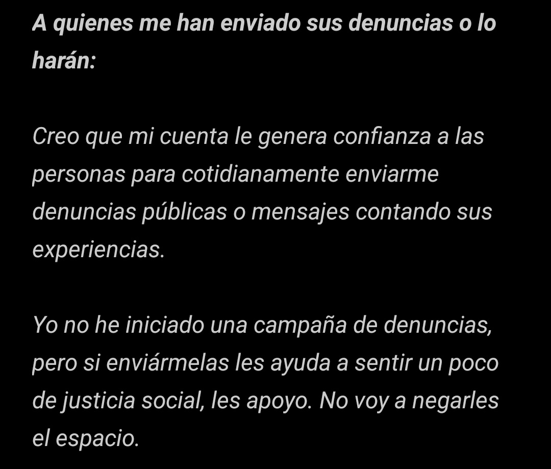 brujamistica's tweet photo. 📌Ante las recientes denuncias que he publicado, para que quede claro. 

Espero ayudarles. 

Yo les creo, siempre lo haré. 

#NiUnaMenos #MeToo #MeTooNicaragua #SOSNicaragua https://t.co/18EroGVCzg