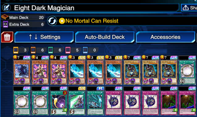 8ightPlays's tweet photo. My final #DarkMagician build for the #KCCup #DuelLinks https://t.co/gjoasirGEB