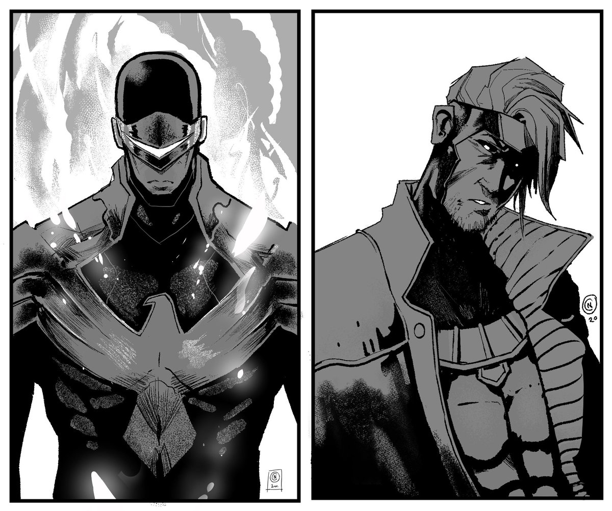 2 down, 6 to go!

#draw8xmen 