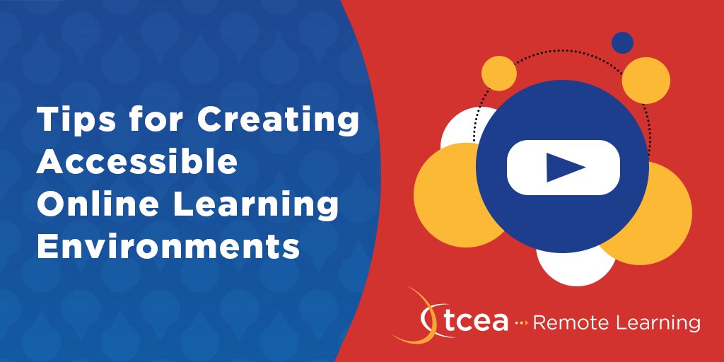 TCEA's tweet photo. Ensuring that learning is accessible for all students is critical in the online environment. Learn about some accessibility features of Chrome and G Suite tools.

https://t.co/0zVdNDbZuY @diben #remotelearning #accessibility #onlinelearning #edchat https://t.co/FmaScg4OtO