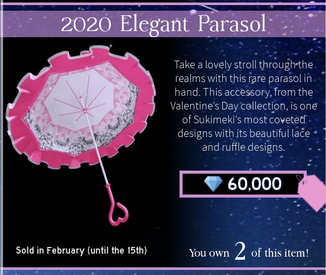 New Parasol Royale High 2021 bmpplace