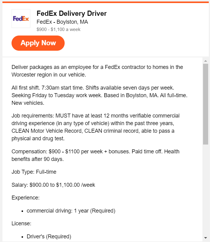 And yet, even after being sued for calling drivers independent contractors and then binding them like employees, FedEx still has jobs posted for independent delivery drivers today. Some of the reviews are pretty shocking. https://www.indeed.com/cmp/FedEx/reviews?fcountry=ALL&fjobtitle=Driver+%28Independent+Contractor%29