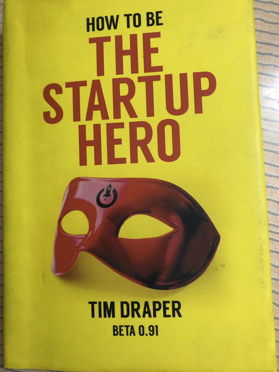 Akshay001's tweet photo. Reading the beauty again @TimDraper @draper_u #HowToBeAStartupHero - more relevant than ever today 💯
Also reminds me how fortunate I have been to live through all that I did 🤘🏻🙏🏻 https://t.co/oc9lHLFYZe