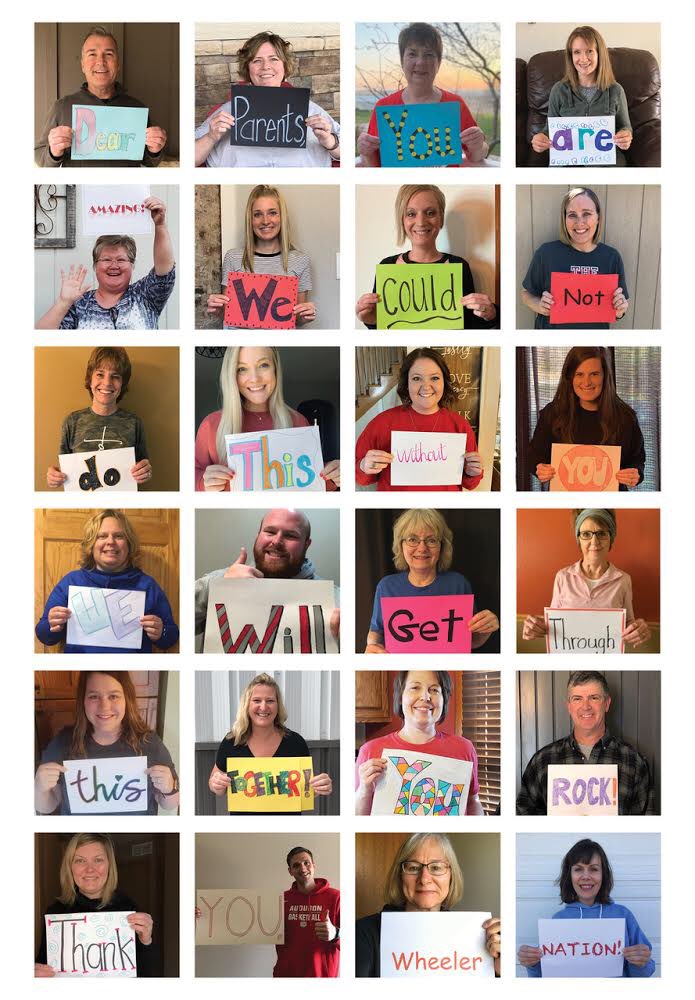 gowheelers's tweet photo. A message from the Audubon Elementary teachers! https://t.co/DpHiQ4tZwi