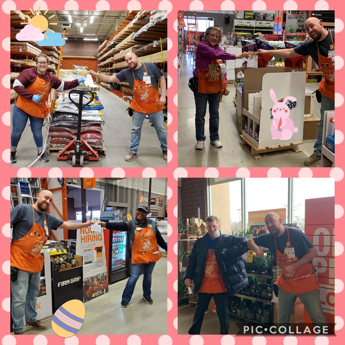 Rob Marl (@rmarl17) on Twitter photo Some more Easter recognition <a href="/THDMadisonHTS/">THD Madison Heights</a>! Whether Watching the door, helping customers or pulling online orders they are all up to the task! #Onehomedepot <a href="/McFarrenGary/">Gary McFarren</a> @SWHR33 <a href="/JoshPaauwe2725/">JoshPaauwe</a> <a href="/k20machine/">Kyle Machiniak</a> Some more Easter recognition <a href="/THDMadisonHTS/">THD Madison Heights</a>! Whether Watching the door, helping customers or pulling online orders they are all up to the task! #Onehomedepot <a href="/McFarrenGary/">Gary McFarren</a> @SWHR33 <a href="/JoshPaauwe2725/">JoshPaauwe</a> <a href="/k20machine/">Kyle Machiniak</a>