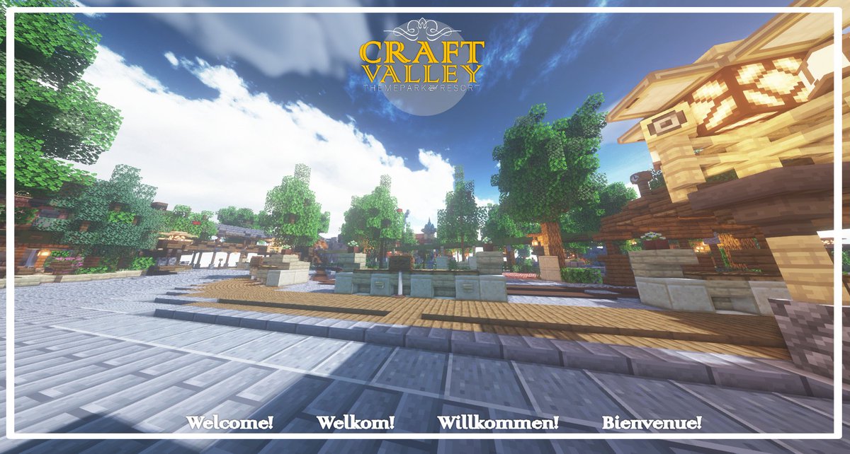 CraftValleyEN's tweet photo. -------§- CraftValley 🔔 -§--------
🇬🇧 CraftValley is proud to announce the extension of Fantasy Plaza! This new area features two new achievements and some new awesome beats. Make sure to visit our new Main Hub and Fantasy Forest soon! 🌲 https://t.co/MftrD7e3aC