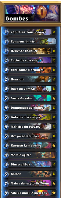 HSCharon's tweet photo. Petite session de jeu en war bombe. Assez fan de cette liste. L'orc devrait pas tarder à poper un peu partout, il est vraiment efficace. https://t.co/Nn7ZMIWvJ7