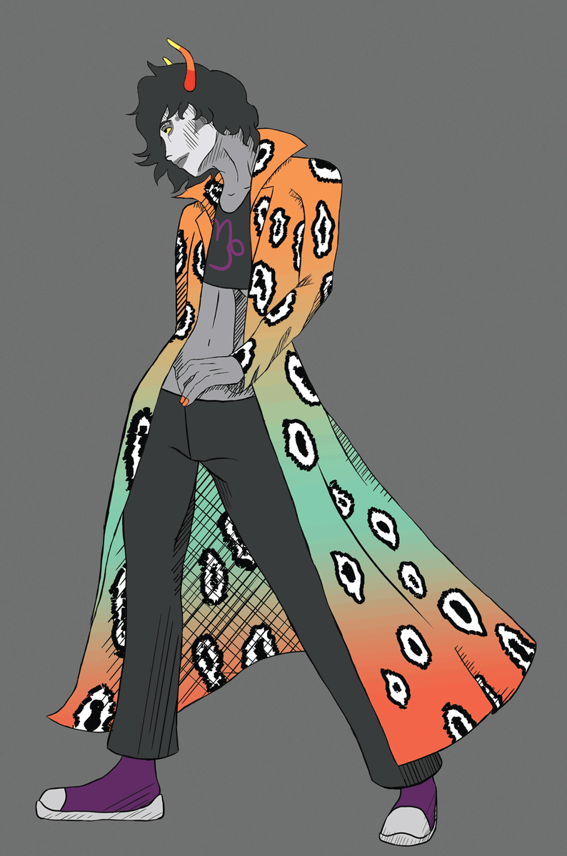 XefJoey's tweet photo. Gamzee in a Shade the Changing Man inspired outfit, 2018 https://t.co/DkM5xQwXlK