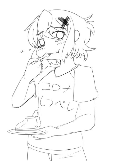 「せっかくの誕生日だと言うのにコロナかコロニーか何かのせいで一人ケーキとは…悲しい現実デース…」 