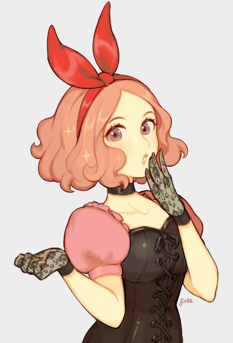 jivke's tweet image. haru's dance outfit makes it look like she has bunny ears so...